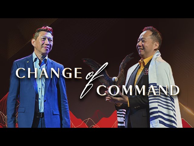 Change of Command Ceremony: From Pastor Dominic Yeo to Pastor Gerald Tan class=