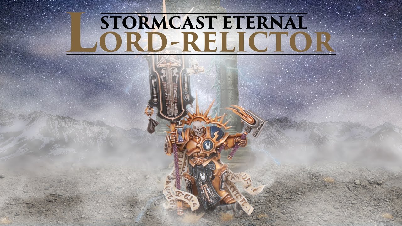 Stormcast Eternals Lord Relictor – Games Workshop, Age Of Sigmar, Neuf