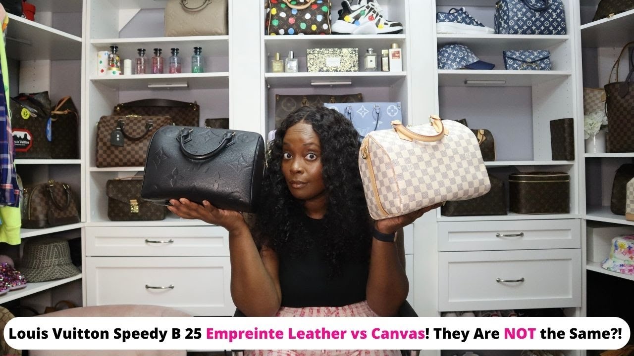 LV Clés: Empreinte vs Canvas 