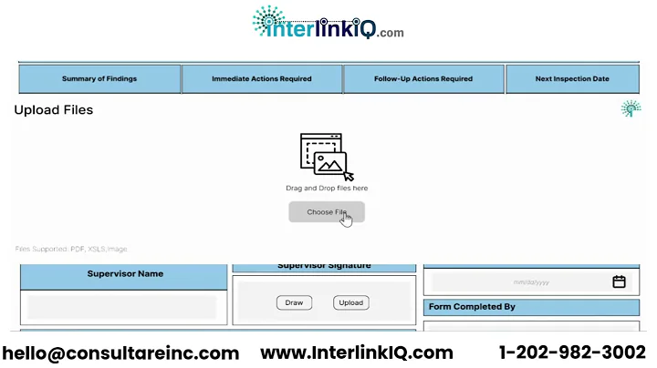 Facilities Inspection Checklist Form for Food Manufacturing