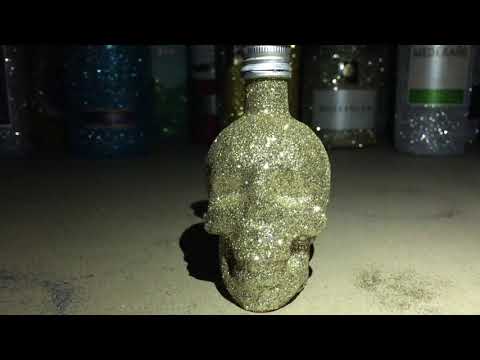 Crystal Head Glitter Vodka Bling Bling Bottle