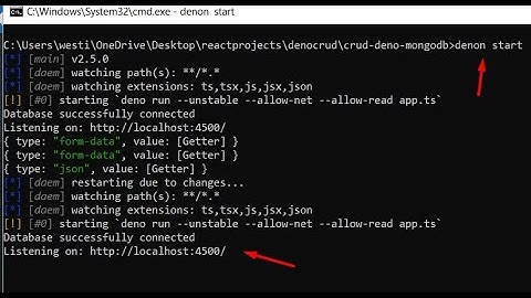 Build a Deno.js Oak CRUD REST API in Browser Using MongoDB in TypeScript & Test Using Postman