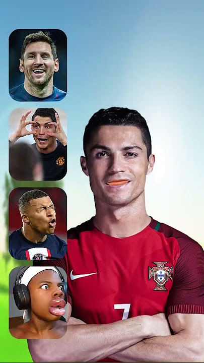 Ronaldo vs Messi vs Mbappe vs IShowSpeed - Georgina Choose 🤣😍