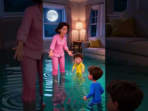 أوضته غرقت والسبب لعبة موبايل Cartoon قصص مؤثرة