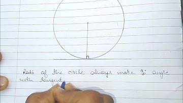 Class 10th maths chapter 10 circle concept and important MCQ questions