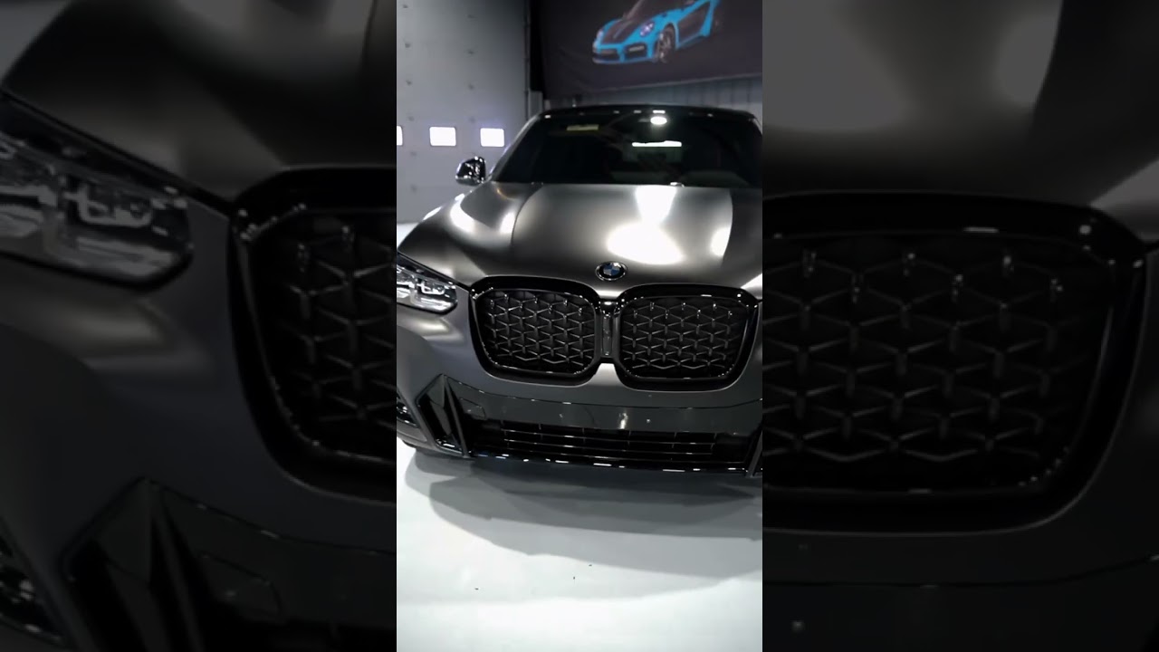 Full body matte ppf for this BMW X4 