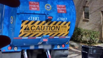 Houston TX trash trucks on google maps part 1