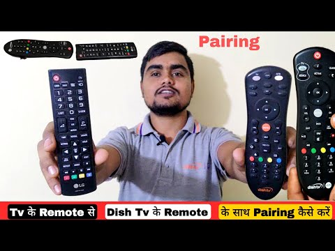 Dish TV Remote Control TV | Dish Tv Universal Remote Pairing | Dish Tv Remote pair With Tv | dish tv
