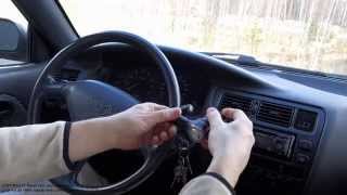 How to adjust steering wheel position Toyota Corolla. Tie rod adjust