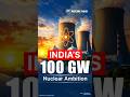 India's Nuclear Energy Plan: From 3.1% Share to 100 GW Target #nuclearenergy #nuclearindia