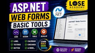 ASP.NET Web Forms Controls Tutorial 1 | Label, TextBox, Button, Image, ImageButton, CheckBox | Hindi
