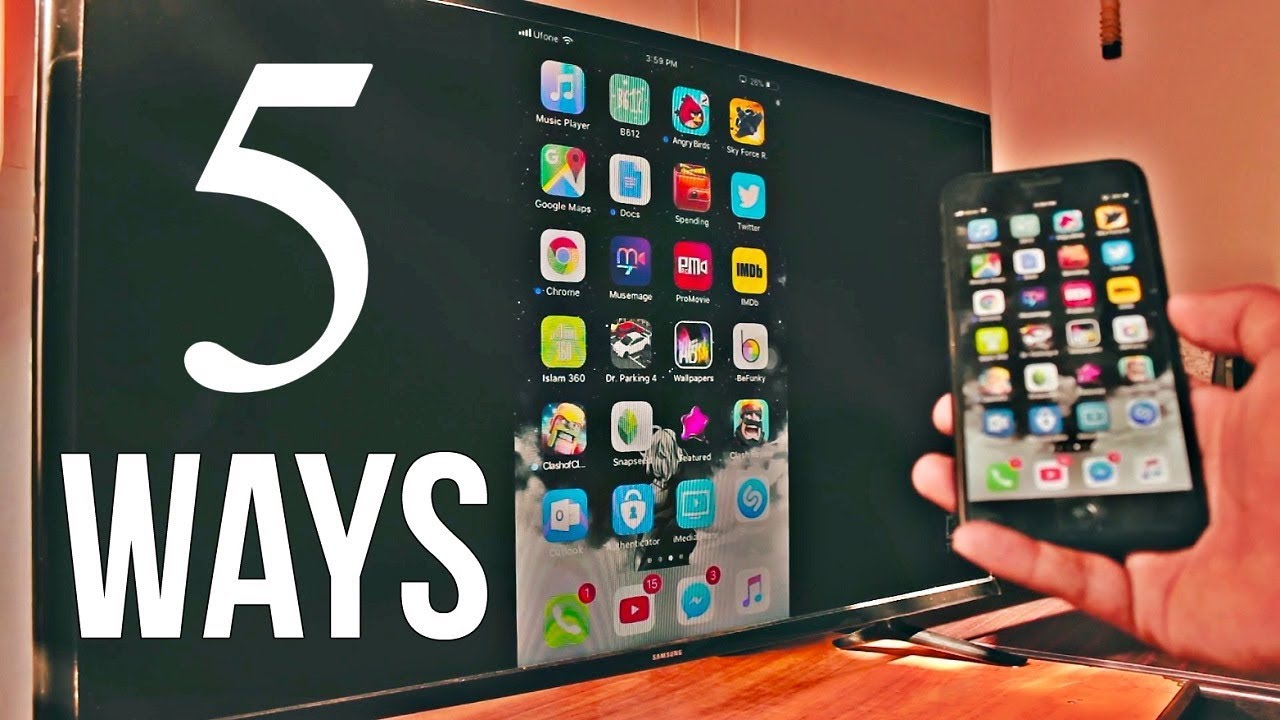 5 Ways To Screen Mirror Iphone To Samsung Tv (No Apple Tv Required)