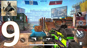 BattleOps -Gameplay Walkthrough Part-9 TDM Construction Site Map (Android,iOS)