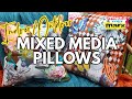 All Weather Indoor Outdoor Mixed Media Pillows DIY