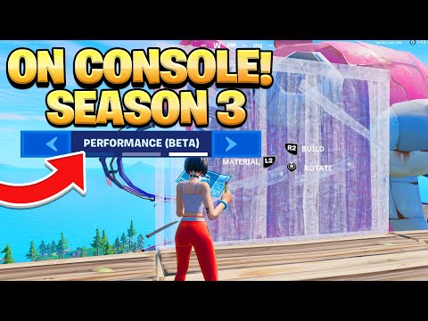 How to Get PERFORMANCE MODE on CONSOLE in Fortnite 2022! (XBOX/PS4/PS5) 