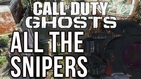 Call of Duty: Ghosts Multiplayer "SNIPING GAMEPLAY"! ALL SNIPER RIFLES and Quickscoping (COD Ghost)