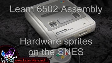 SNES Hardware sprites - 6502 ASM YQuest13
