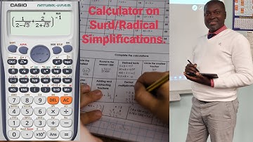 How to Use Calculator to Simplify Surds/Radical Expressions||WASSCE||JAMB Questions