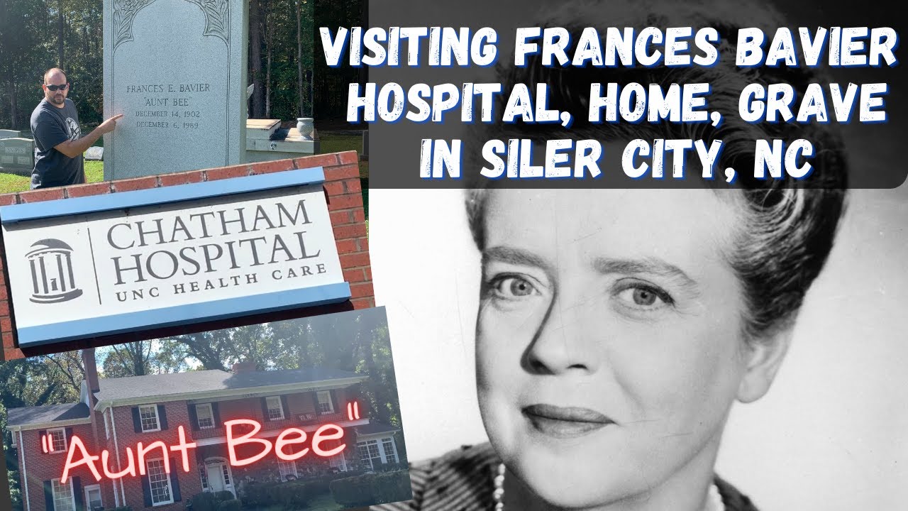 Aunt Bee Frances Bavier Andy Griffith Show Where She Lived Died Hospital Ho...