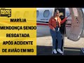 Avião com Marília Mendonça caiu: Bombeiros atuam no resgate