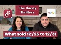 What Sold on Poshmark and Facebook from 12/25 to 12/31 | Making Money Online | Reseller
