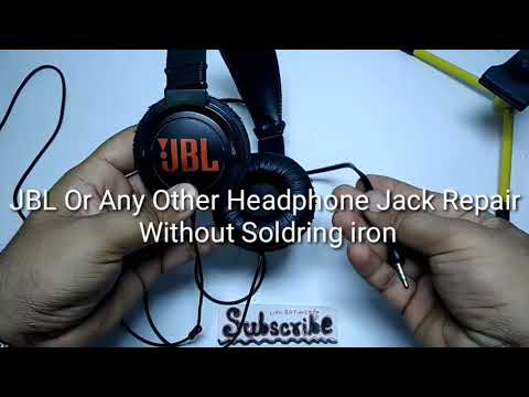jbl-headphone-jack-repair-without-soldring-iron-||-headphone-repair