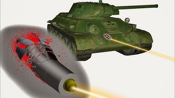 Panzer III vs T-34 | Pzgr 39 | Armor Penetration Simulation