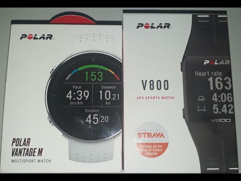 Polar Vantage M vs Polar V800 (hun)