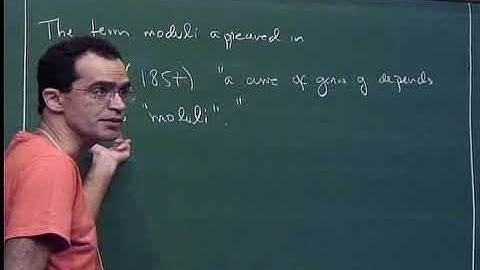 Brazil-France School and Workshop on Algebraic Geometry - Mini-course - Eduardo Esteves - Class 01