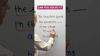 Can You Find the Correct Verb Form? 🤔 English Grammar MCQ Shorts