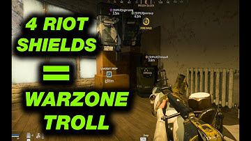 Warzone Riot Shield Trolling