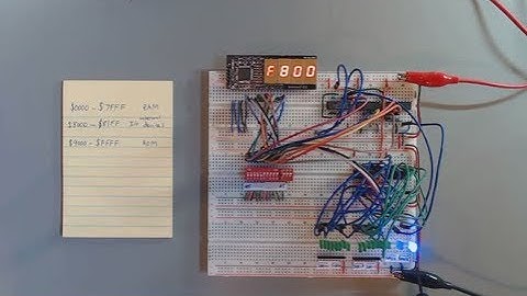 DIY 8-bit computer, Episode 8: Address decoding