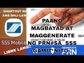 PAANO MAGBAYAD AT MAG GENERATE NG SSS PRN#NA SHORTCUT?Vlog#156#delsarttv#tutorials#drawing#arts