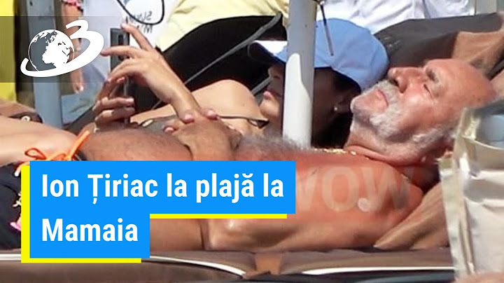 Ion Țiriac la plajă la Mamaia. Miliardarul, relaxat pe sezlong alături de o tânără