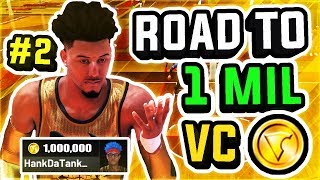 ROAD TO 1 MILLION VC w/ BEST PLAYSHARP IN NBA 2K19 AT THE STAGE #2