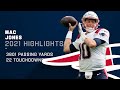 Mac Jones Full Season Highlights | NFL 2021