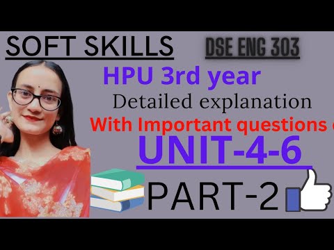 #SOFT SKILLS|HpuENGDSE 303|#Importantquestions|Long+Short|3rdyear#Unit4-6#detailedvideo by#Shastamam