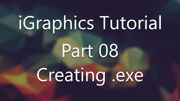 iGraphics Tutorial - 8 : Game Development Part 1