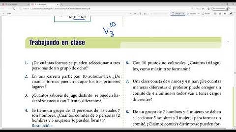 5TO - R.M - ANÁLISIS COMBINATORIO II
