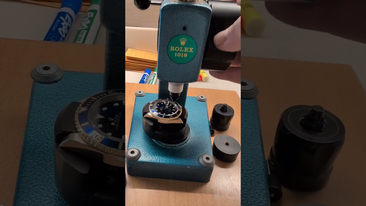 How To Remove A Rolex Submariner Bezel 