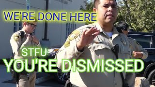 USELESS COP GETS NO RESPECT (LAS VEGAS POLICE DEPT) w P.O.O. 1st  Amendment Audit screenshot 4