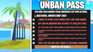 Разблокируем секреты Roblox Jailbreak Hacker Unban Pass