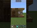 mini house 🏡 in Minecraft #minecraft #shortsfeed #shortsvideo #shorts