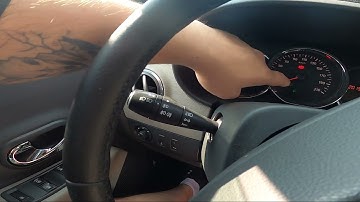 How to Enable or Disable Front and Rear Anti-Fog Lights in Dacia Lodgy ( 2012 – now )