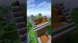 Minecraft Starter House #shorts