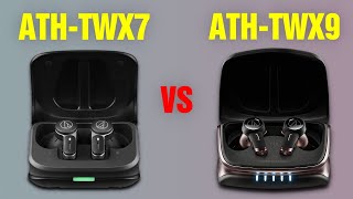 Audio Technica ATH-TWX7 vs Audio Technica ATH-TWX9 | Full Specs Compare Earbuds