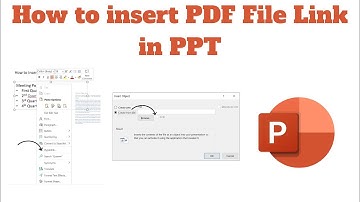 Cara Memasukkan Link File PDF ke PPT | Membuat Hyperlink PDF di Slide PPT