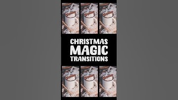 Christmas Magic Seamless Transitions For DaVinci Resolve #davinciresolve #davinciresolvetemplates