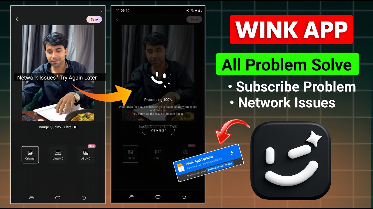 Wink App New Update v2.18.6 || No Internet Problem 100%Fixed ✅ || Wink App VIP Problem Solve