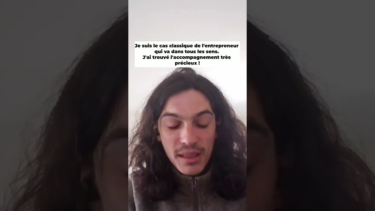 Je suis le cas classique de l'entrepreneur qui va dans tous les sens. J'ai trouvé l'accompagn…